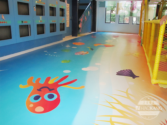 浩康幼儿园地板厂家为宝宝量身定制地板