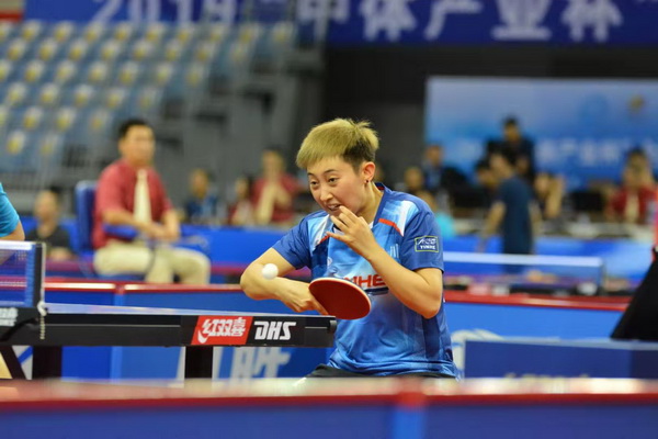 全国乒乓球锦标赛决赛在天津武清开赛